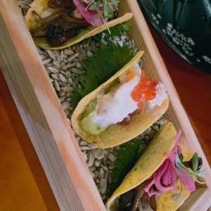 Tacos de camarones