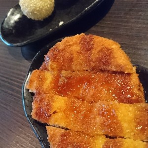 Crispy Tonkatsu Pork and Sesame Balls