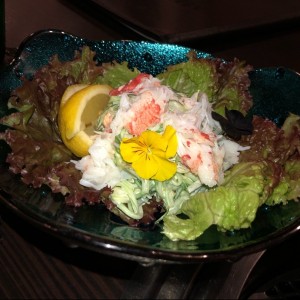 ENTRIES - KING CRAB SALAD