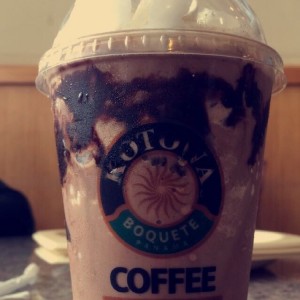 frappe de chocolate