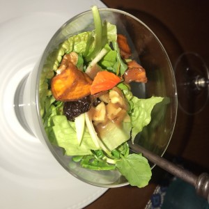 Ensalada con calabaza