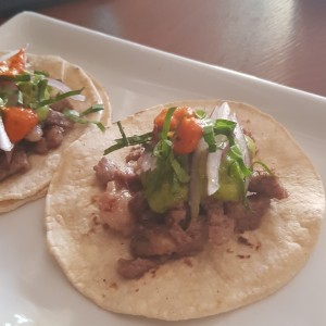 Taquitos de Rib Eye Steak