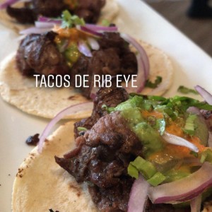 Tacos de Rib Eye