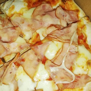 pizza de jamon