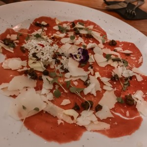 Carpaccio de Res