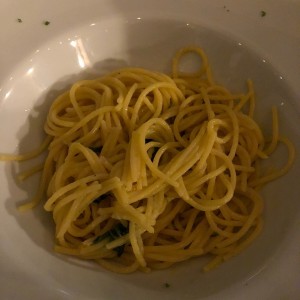 spaghettini gluten free al burro y salvia 