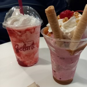 strawberry milkshake y Sunday 