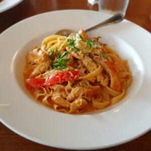 cajun chicken and shrimp pasta