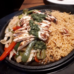 fajitas de pollo