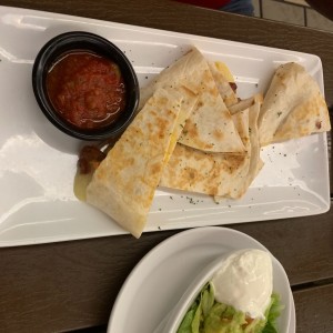 quesadillas de pollo