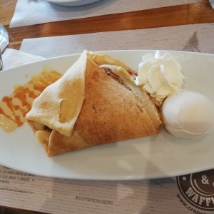 crepes de manzana