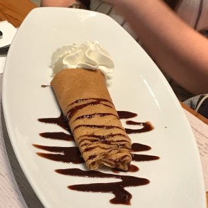 Crepe con Nutella