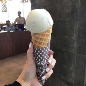 helado de coco