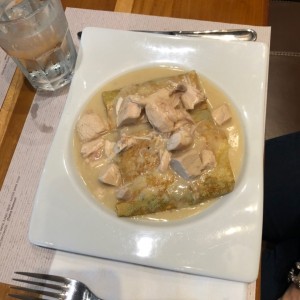 Crepes de Pollo con Hongos 