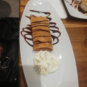 crepe de nutella