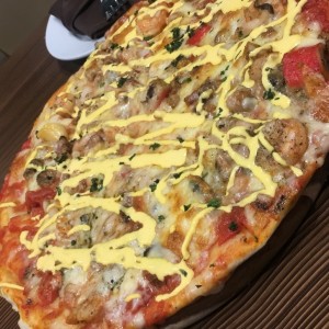 Pizza de mariscos
