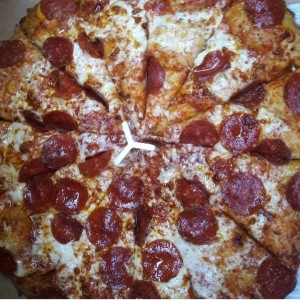 pizza de peperoni 