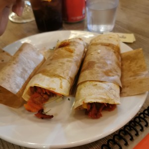 Tacos al pastor (harina) 