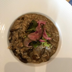 risotto de hongos