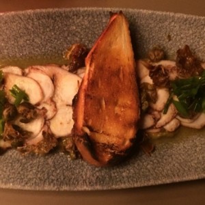 Tiradito de Pulpo