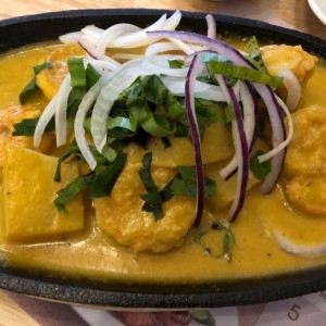Langostinos al Curry