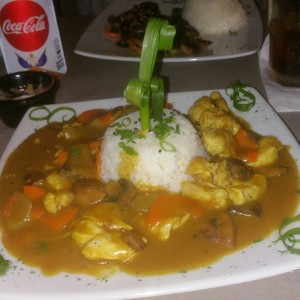 pollo curry