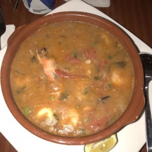 sopa de Mariscos