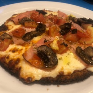 Pizza de Coliflor de Jamon