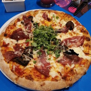 Pizza Portobelo serrano