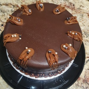 Cake de chocolate con manjar