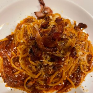 Pasta - Spaghettone Amatriciana