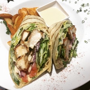 wrap de pollo