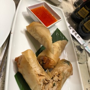 Spring roll de pollo