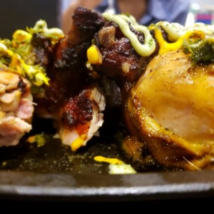 medio pollo estilo peruano