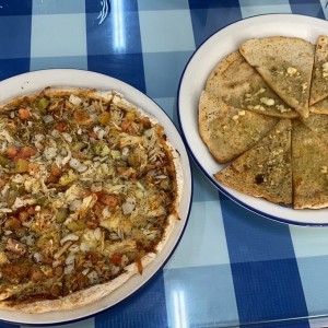pizza y pan 