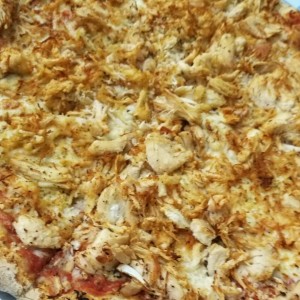 Pizza de pollo