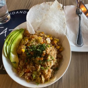 Ensalada de Quinoa con pollo