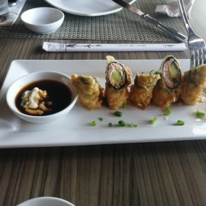 tempura de salmon