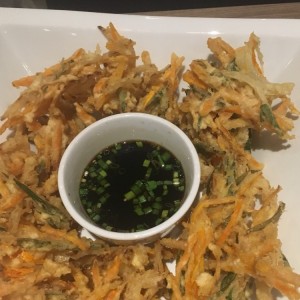 Vegetales tempura