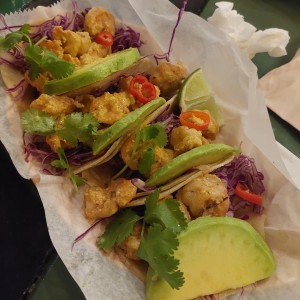 shrimps taco