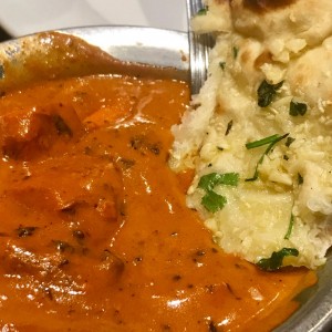 Butter Chicken y Naan