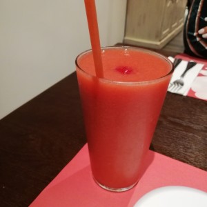 jugo de fresa 