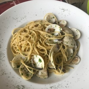 spaguetti a la bongole 