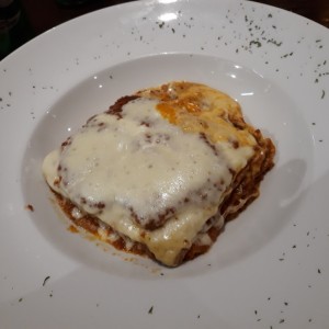 Lasagna gratinada