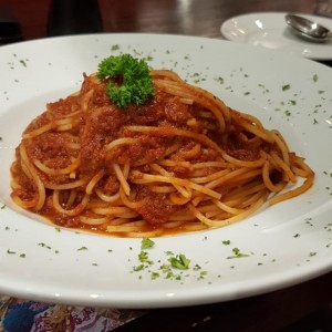 Spaghetti a la Bolognesa 