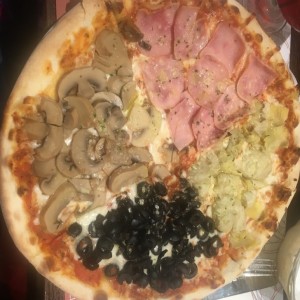 Pizza 4 estaciones 