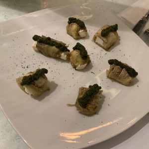 Involtini de Berenjena. 