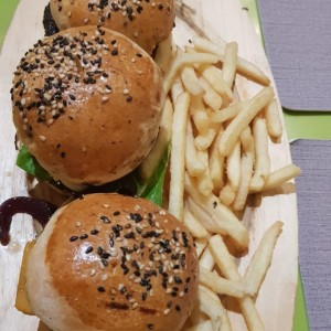 mini hamburguesas