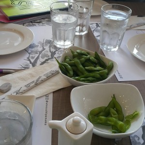 Entradas/Carpaccio - Edamame