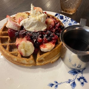 Desayunos - Waffle